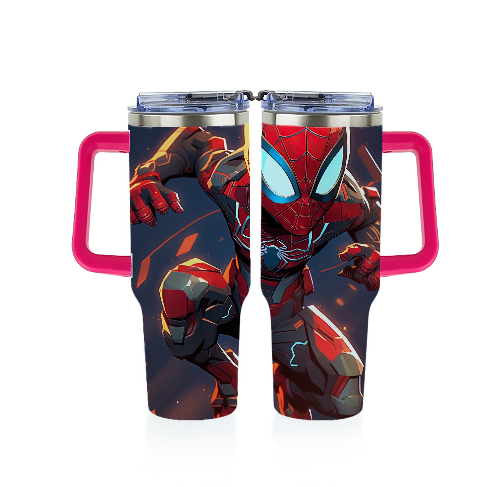 （画像用） Spider Man スパイダーマン 1200ｍLフルプリント車用タンブラー